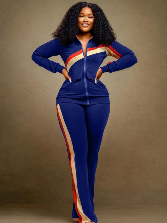 Vintage Women Tracksuit Set