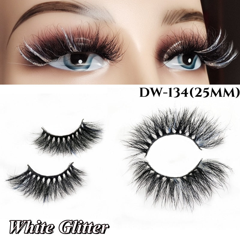 Fluffy Rainbow Color Mink Eyelashes Value Pack 10% off