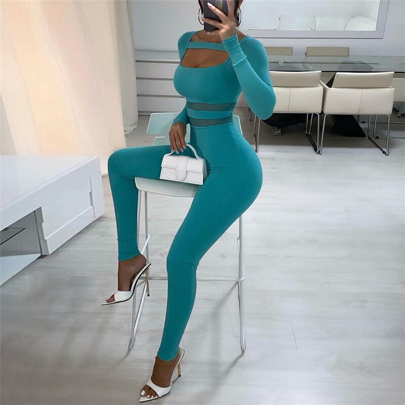 Truncated Mesh See Through One Piece