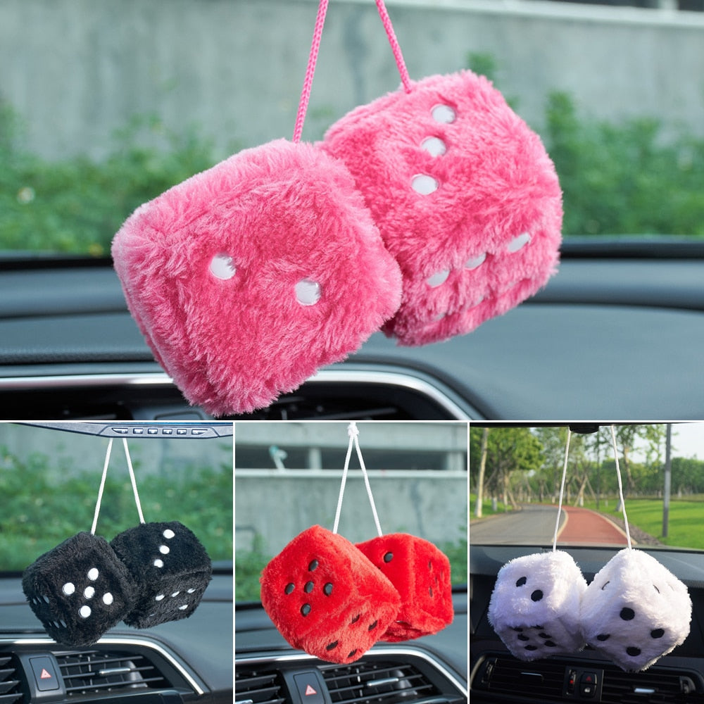 Rear View Mirror Plush Dice
