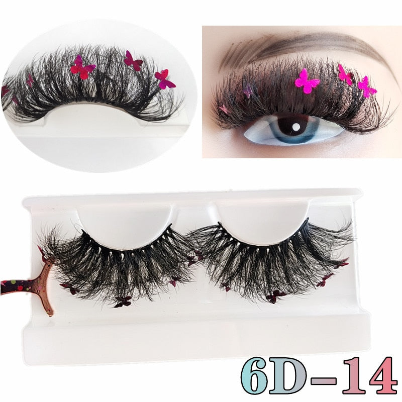 Butterfly Shiny Star Flower Lashes