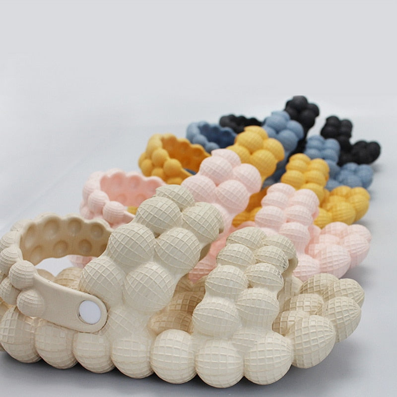 Bubble Ball Strapped Slippers